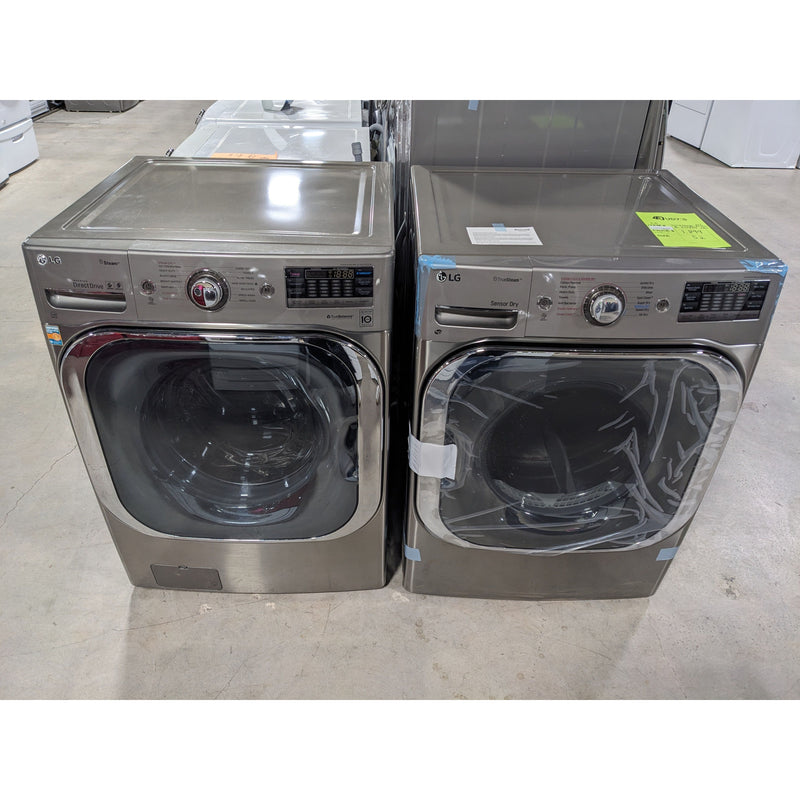 Load image into Gallery viewer, 213486-Gray-LG-FRONT LOAD-Laundry Set