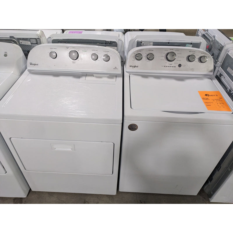 Load image into Gallery viewer, 214762-White-Whirlpool-TOP LOAD-Laundry Set