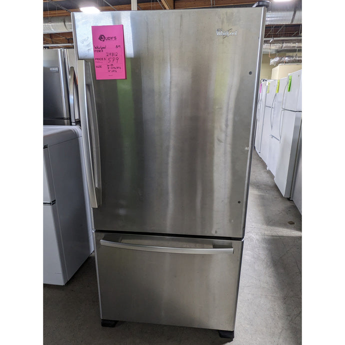 214812-Stainless-Whirlpool-BM-Refrigerator