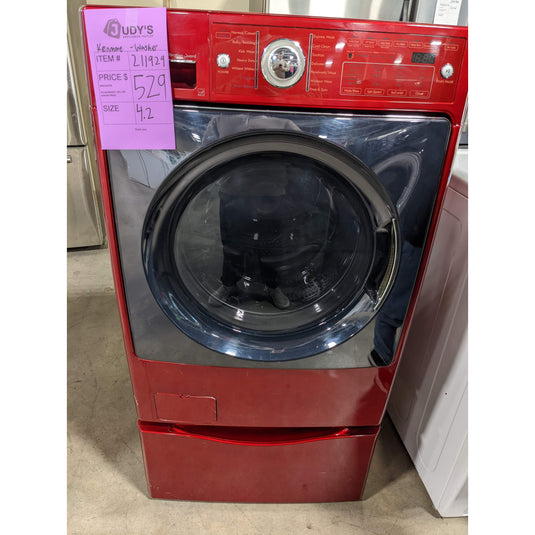 211929-Red-Kenmore-Front Load-Washer
