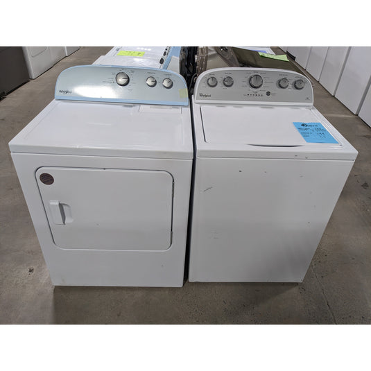 213403-White-Whirlpool-TOP LOAD-Laundry Set