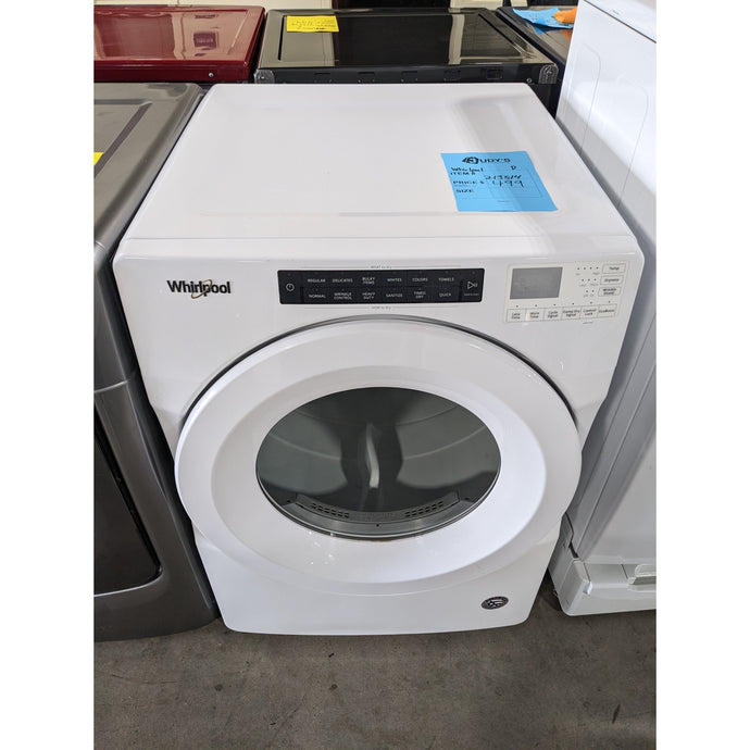 213514-White-Whirlpool-FRONT LOAD-Dryer