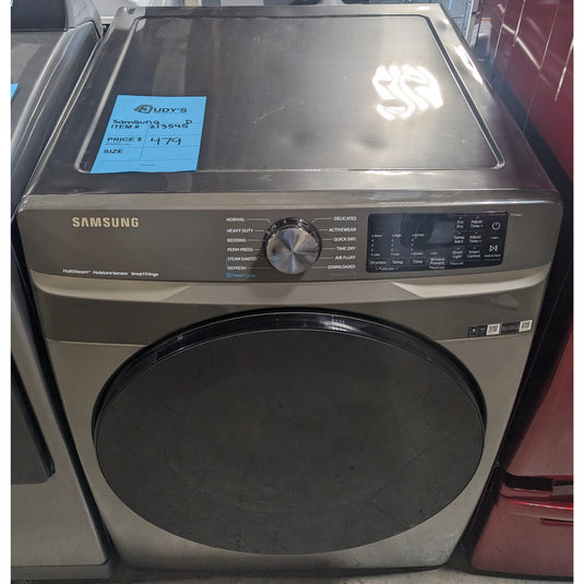 213545-Gray-Samsung-FRONT LOAD-Dryer