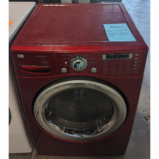 213544-Red-Samsung-FRONT LOAD-Dryer