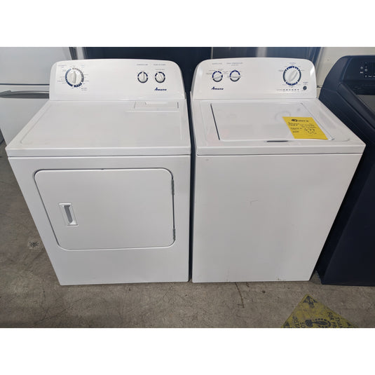 213551-White-Amana-TOP LOAD-Laundry Set