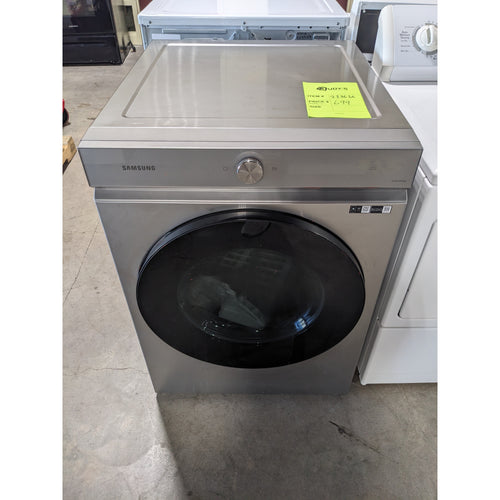 213656-Gray-Samsung-FRONT LOAD-Dryer