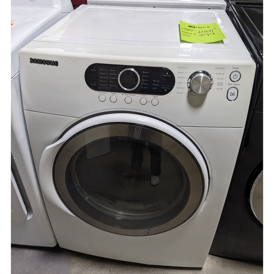 213691-White-Samsung-FRONT LOAD-Dryer