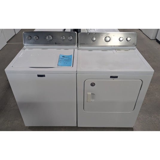 213077-White-Maytag-TOP LOAD-Laundry Set