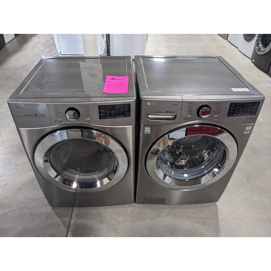 213871-Gray-LG-FRONT LOAD-Laundry Set
