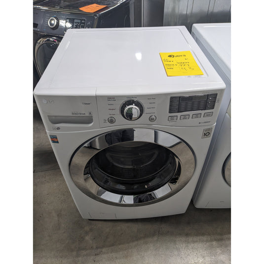 213884-White-LG-FRONT LOAD-Washer