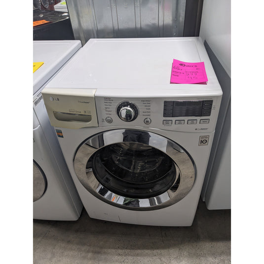 213883-White-LG-FRONT LOAD-Washer