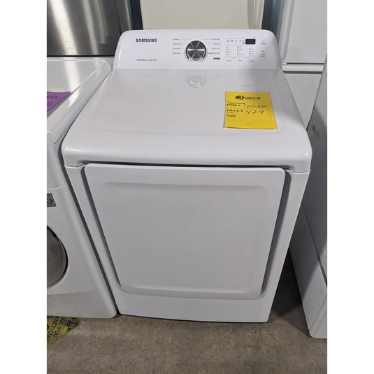 213878-White-Samsung-FRONT LOAD-Dryer