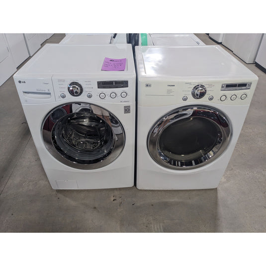 213877-White-LG-FRONT LOAD-Laundry Set