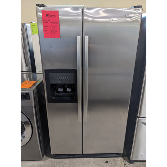213896-Stainless-Whirlpool-SXS-Refrigerator