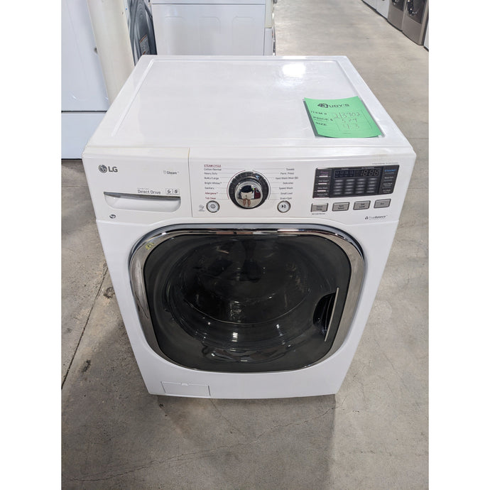 213902-White-LG-FRONT LOAD-Washer