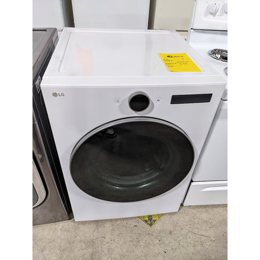 213937-NEW-White-LG-FRONT LOAD-Dryer