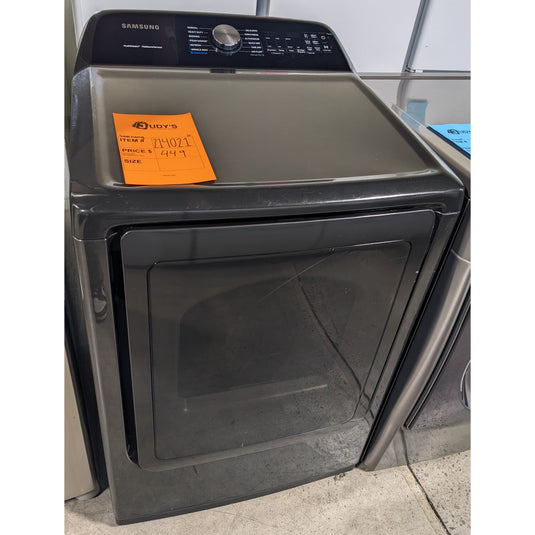 214021-Black-Samsung-FRONT LOAD-Dryer