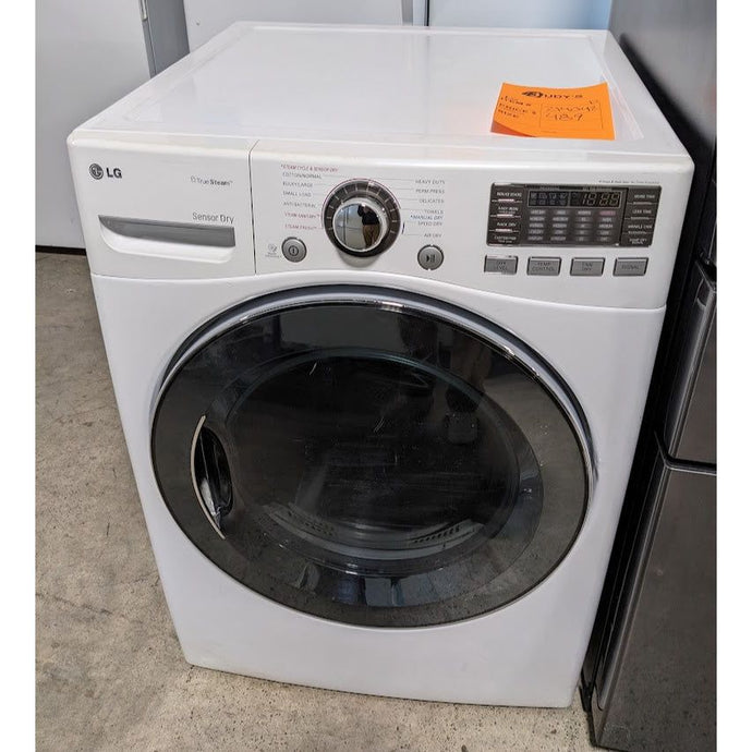 214042-White-LG-ELECTRIC-Dryer