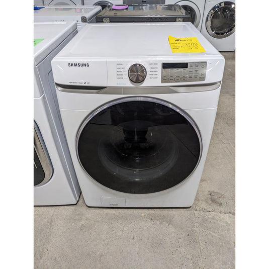 214111-White-Samsung-FRONT LOAD-Washer