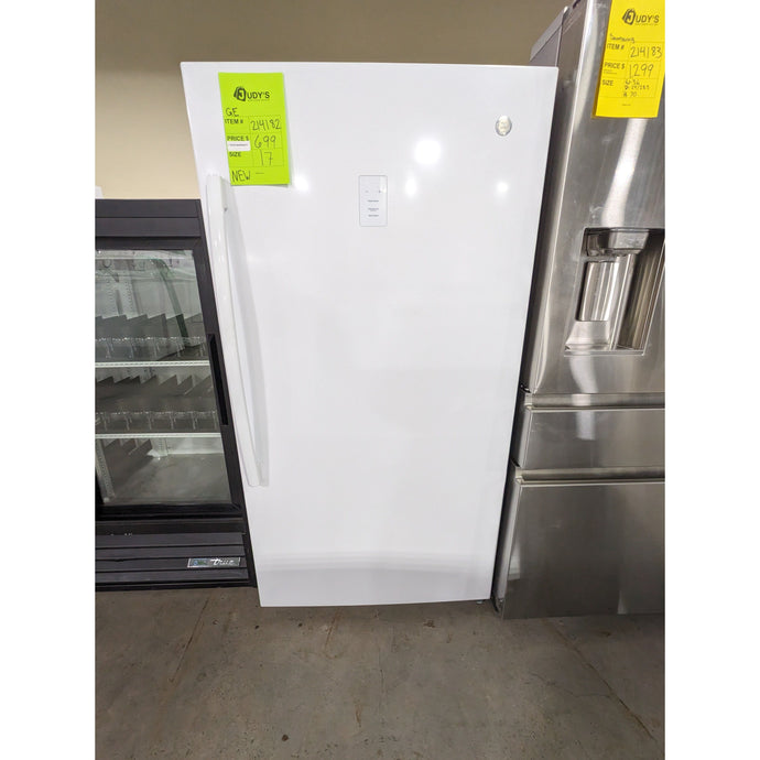 214182-NEW-White-GE-COMMERCIAL-Freezer