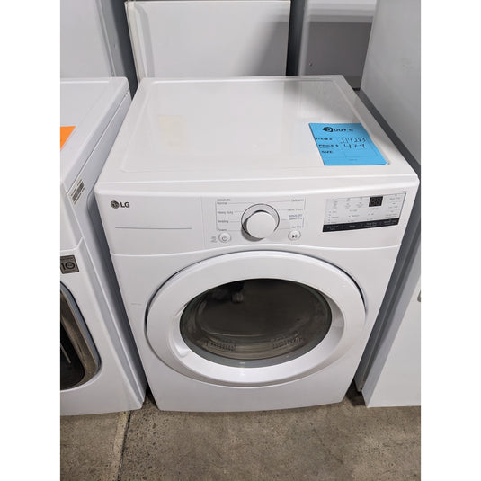 214283-White-LG-ELECTRIC-Dryer