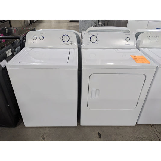 213776-White-Amana-TOP LOAD-Laundry Set