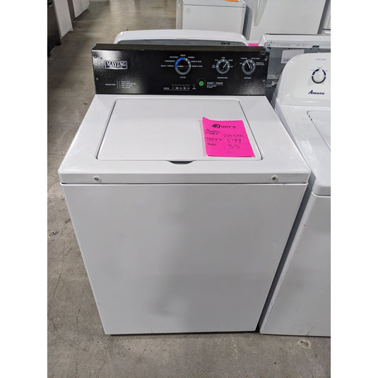 214334-White-Maytag-TOP LOAD-Washer