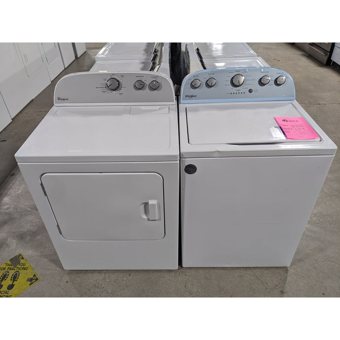 214345-White-Whirlpool-TOP LOAD-Laundry Set