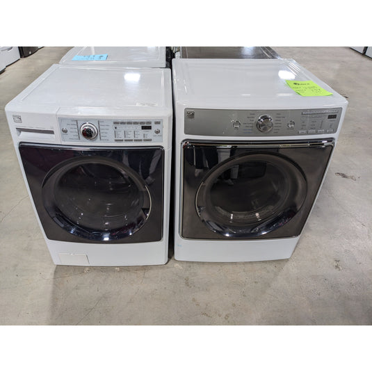 214371-White-Kenmore-FRONT LOAD-Laundry Set