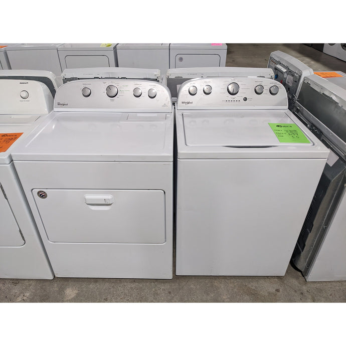 214385-White-Whirlpool-FRONT LOAD-Laundry Set