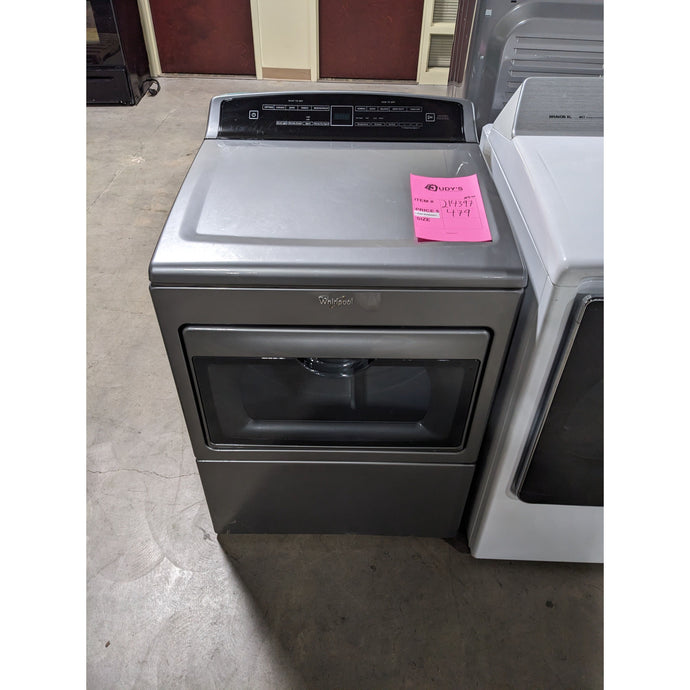214397-NEW-Gray-Whirlpool-ELECTRIC-Dryer