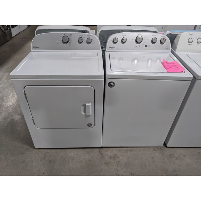 213903-White-Whirlpool-TOP LOAD-Laundry Set