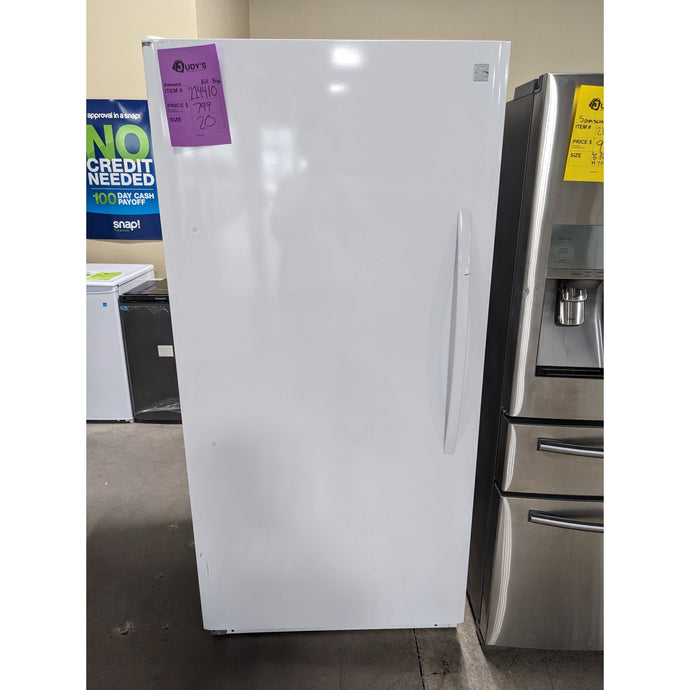 214410-White-Kenmore-FULL FRIDGE-Refrigerator