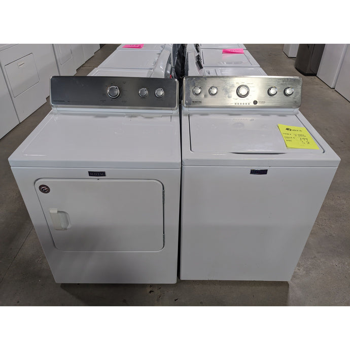 214115-White-Maytag-TOP LOAD-Laundry Set