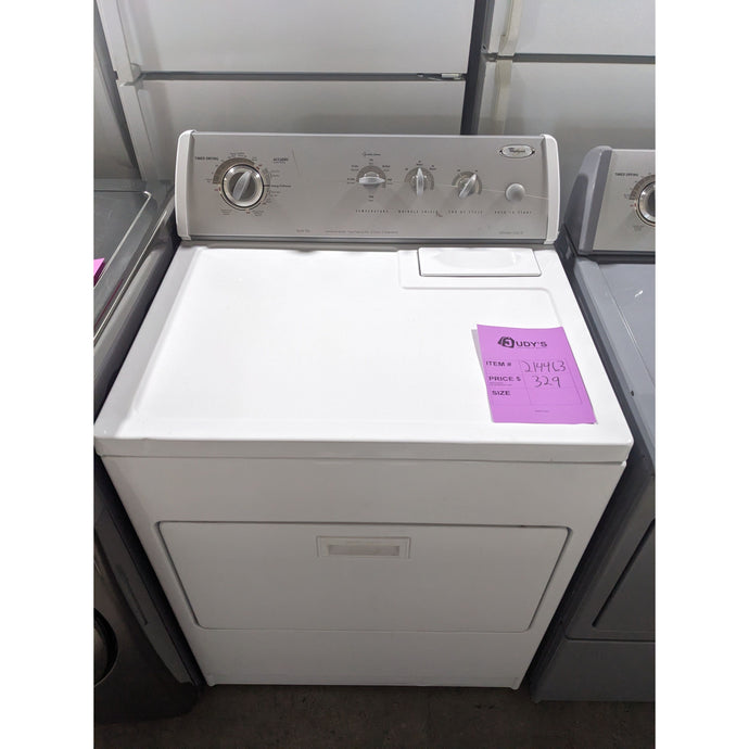 214463-White-Whirlpool-FRONT LOAD-Dryer