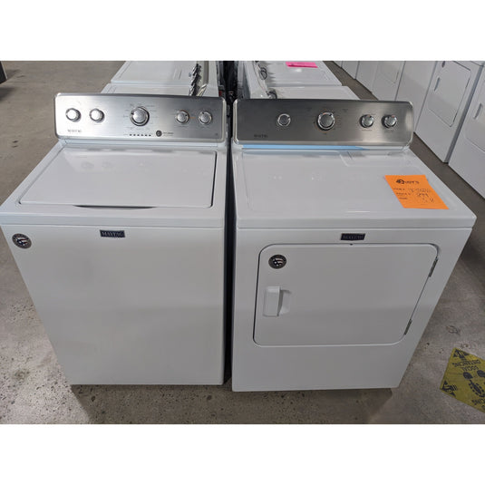 214456-White-Maytag-TOP LOAD-Laundry Set