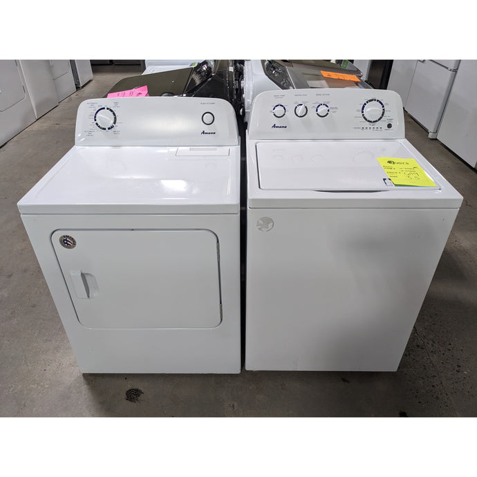 214332-White-Amana-TOP LOAD-Laundry Set