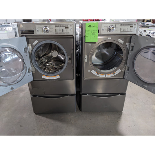 214374-Gray-Kenmore-FRONT LOAD-Laundry Set