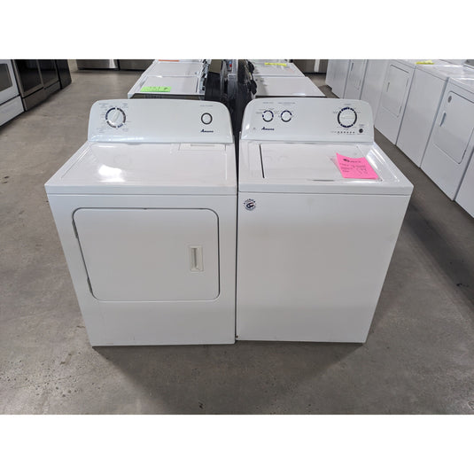 213756-White-Amana-TOP LOAD-Laundry Set