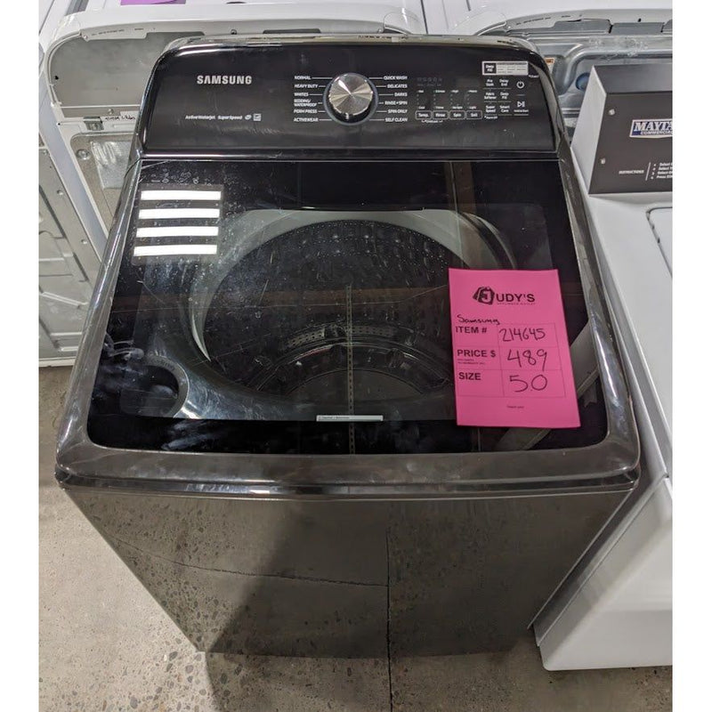 Load image into Gallery viewer, 212645-Black-Samsung-TOP LOAD-Washer
