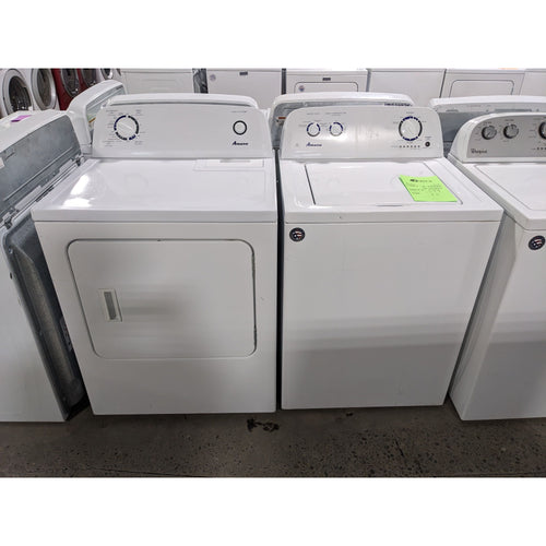 214635-White-Amana-TOP LOAD-Laundry Set
