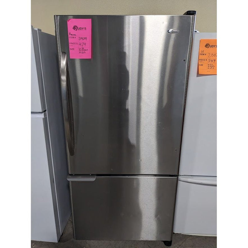 Load image into Gallery viewer, 214699-Stainless-Amana-BM-Refrigerator
