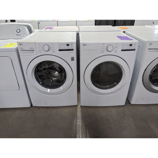 214712-White-LG-FRONT LOAD-Laundry Set