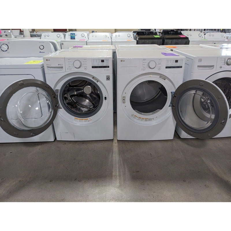 Load image into Gallery viewer, 214712-White-LG-FRONT LOAD-Laundry Set
