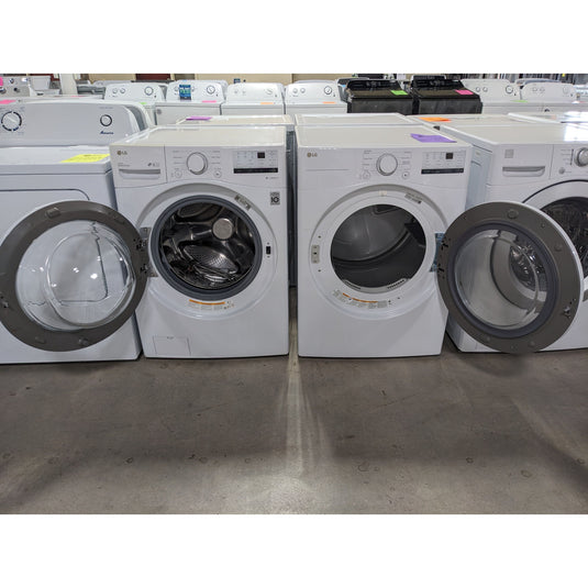 214712-White-LG-FRONT LOAD-Laundry Set