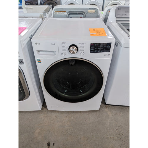 214682-NEW-White-LG-FRONT LOAD-Washer