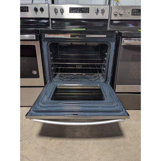 214686-Stainless-Whirlpool-Glass Top-Freestanding Range