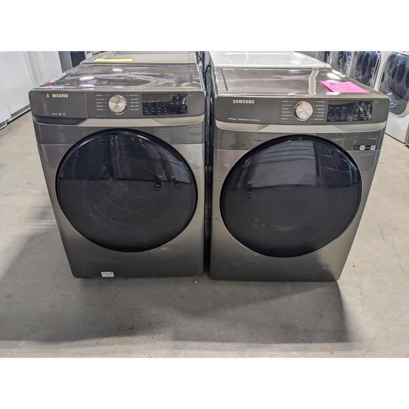 Load image into Gallery viewer, 214729-Gray-Samsung-FRONT LOAD-Laundry Set
