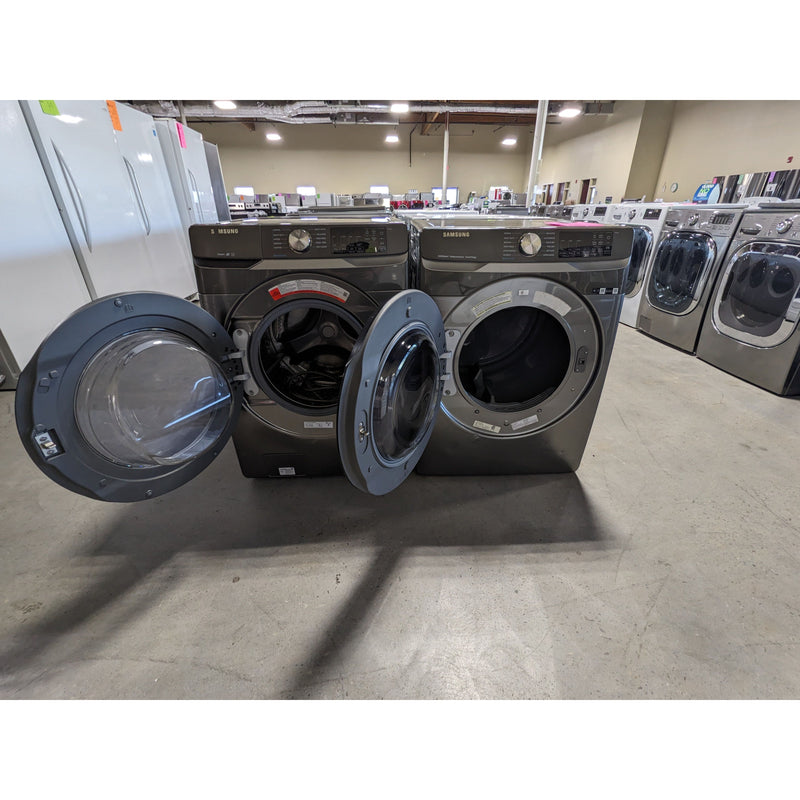 Load image into Gallery viewer, 214729-Gray-Samsung-FRONT LOAD-Laundry Set
