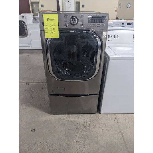 214733-Gray-LG-FRONT LOAD-Washer
